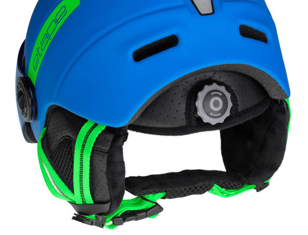 Dětská lyžařská helma Etape Rider Pro Light modrá/zelená mat 2330938 25/26