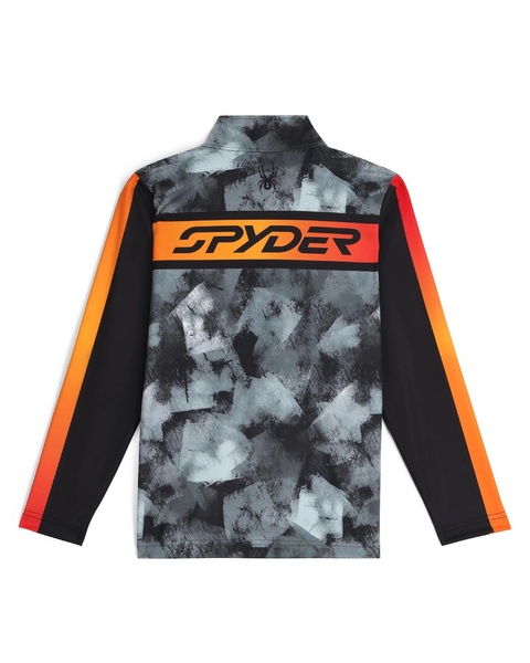 Dětský rolák Spyder Jacobs 1/2 zip Black Block Camo 38C013500-BBC 25/26