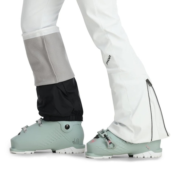 Dámské kalhoty Spyder Strutt Bib Softshell Pants White 38SD475302-WHT2 25/26