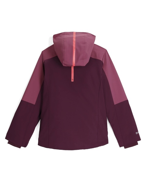 Dětská bunda Spyder Mila Jacket Plum 38SJ075400-PLM 25/26