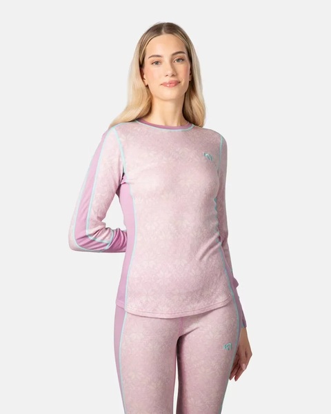 Dámské Merino triko Kari Traa Anna Long Sleeve Bloom 623837 25/26