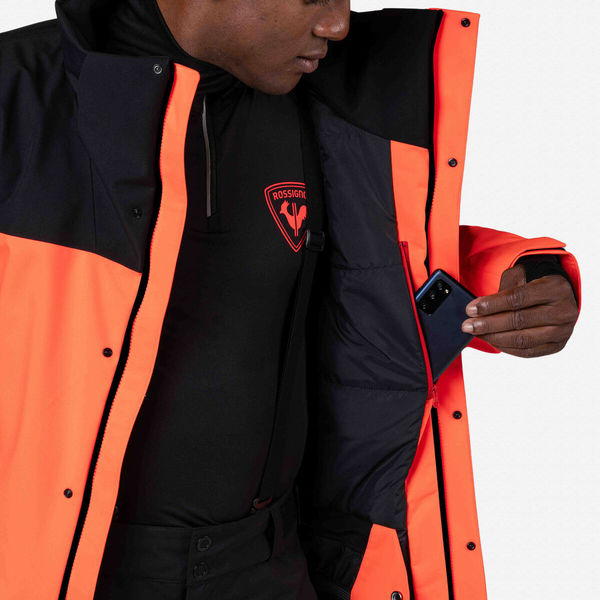 Pánská bunda Rossignol Hero Velika Insulated Ski Jacket Neon Red RLOMJ05-316 25/26