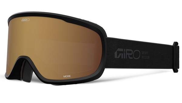 Dámské brýle GIRO Moxie Black Stacked/Amber Gold/Yellow (2skla) 37139-b30 25/26