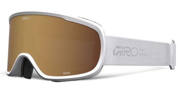 Dámské brýle GIRO Moxie White Stacked/Amber Gold/Yellow (2skla) 37139-b84 25/26