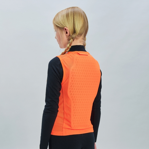 Dětský páteřák/chránič páteře POC POCito VPD Air Vest Fluorescent Orange PC200269050 25/26