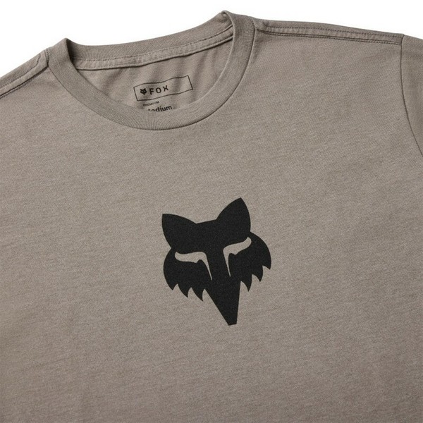 Pánské triko Fox Head 195 Original SS Tee Heather Graphite 39402-185 26/27