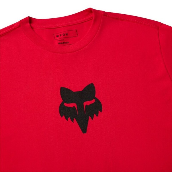 Pánské triko Fox Head 195 Original SS Tee Flame Red 39402-122 26/27