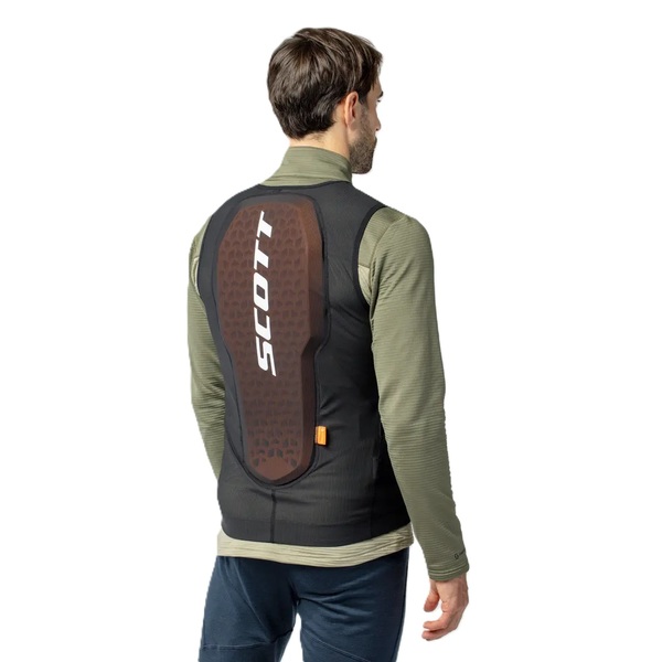 Pánský chránič páteře/páteřák Scott Vest Airflow Black/White 420613 25/26