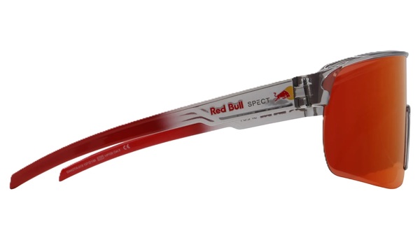 Sluneční brýle Red Bull Spect Dakota-013 light grey/brown with red-orange mirror 26/27