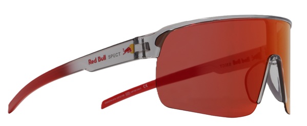 Sluneční brýle Red Bull Spect Dakota-013 light grey/brown with red-orange mirror 26/27