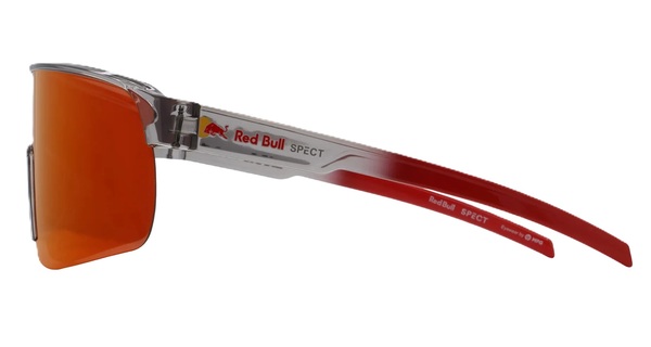 Sluneční brýle Red Bull Spect Dakota-013 light grey/brown with red-orange mirror 26/27