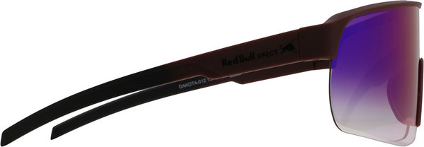 Sluneční brýle Red Bull Spect Dakota-012 soft touch mauve/gradient smoke red/purple mirror 26/27