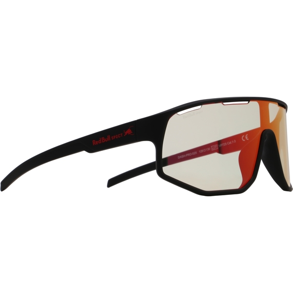 Sluneční brýle Red Bull Spect Dash Pro-02X Black/Photochromic Red Mirror Cat. S1-S3 26/27