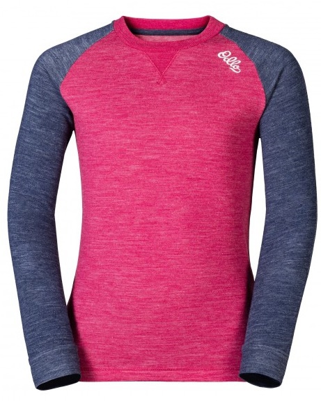 Odlo Shirt l/s crew neck Revolution TW Warm Kids 110159-30271