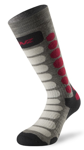 Lenz Skiing kids 1.0 grau/pink 1700087 25/26