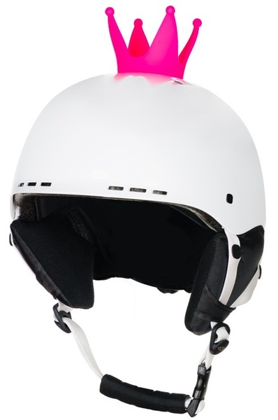 Crazy Ears korunka na helmu růžová 25/26