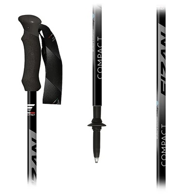 Trekové hole FIZAN COMPACT Black 207102 25/26