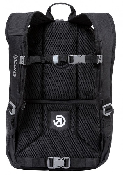 Batoh Meatfly Basejumper Black 22 L + penál zdarma 25/26