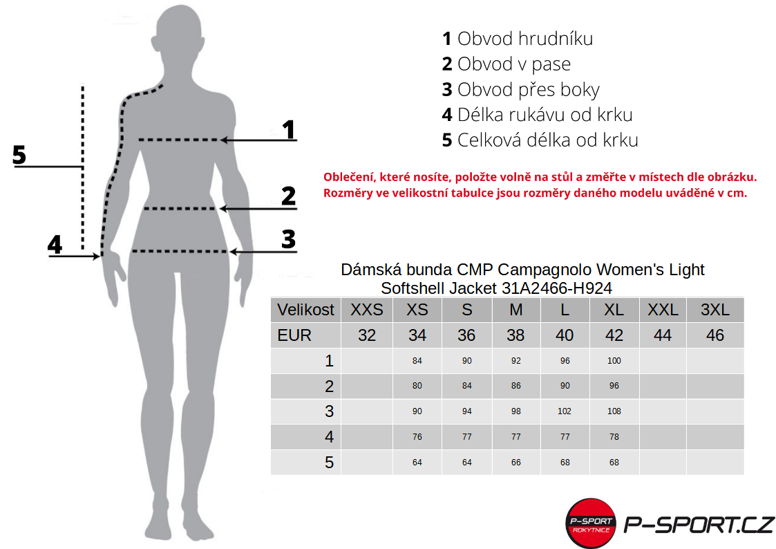 Damska bunda CMP Campagnolo Women s Light Softshell Jacket 31A2466 H924 24 25 Skladem v akci P sport.cz