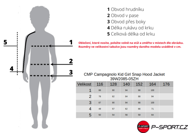 Dívčí lyžařská bunda CMP Campagnolo Kid Girl Snap Hood Jacket 39W2085-05ZH