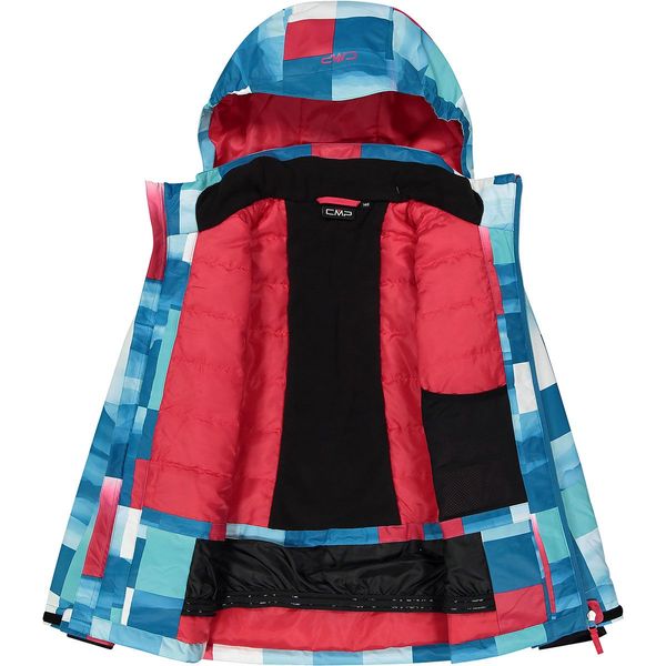 Dívčí lyžařská bunda CMP Campagnolo Kid Girl Snap Hood Jacket 39W2085-05ZH