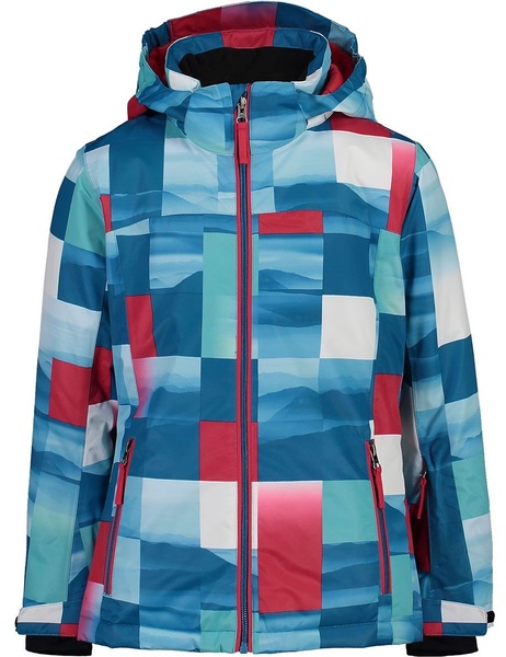 Dívčí lyžařská bunda CMP Campagnolo Kid Girl Snap Hood Jacket 39W2085-05ZH