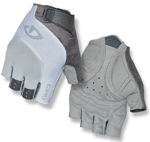 Cyklistické rukavice GIRO Tessa Grey/White