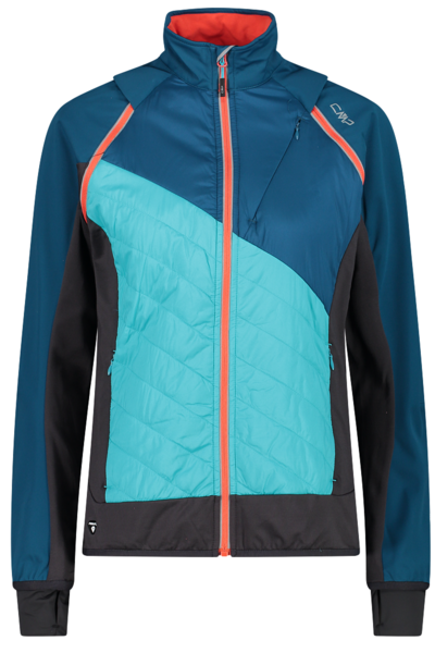 Dámská bunda s odepínacími rukávy CMP Women's hybrid jacket 30A2276-M916 26/27