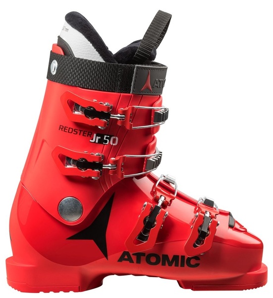 Lyžařské boty Atomic Redster JR 50 Red (použité sjezdové boty)