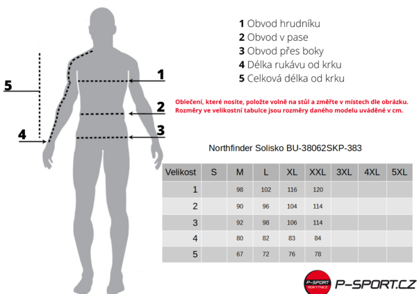 Pánská skialpová bunda Northfinder Solisko BU-38062SKP-383
