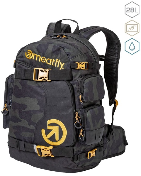 Batoh Meatfly Wanderer Rampage Camo/Brown 28 L 25/26