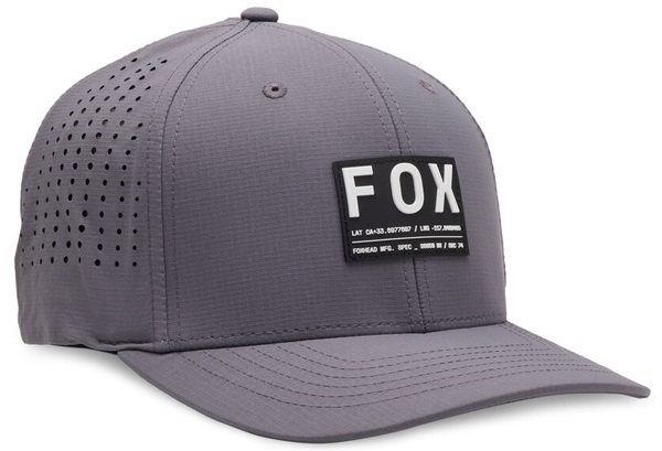 Kšiltovka Fox Non Stop Tech Flexfit Hat Steel Grey 31624-172 26/27