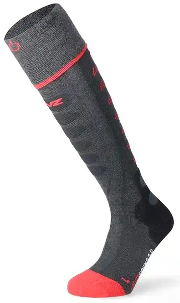 Vyhřívané Ponožky/Podkolenky Lenz set of heat sock 5.1 toe cap Merino + rcB 1800 25/26