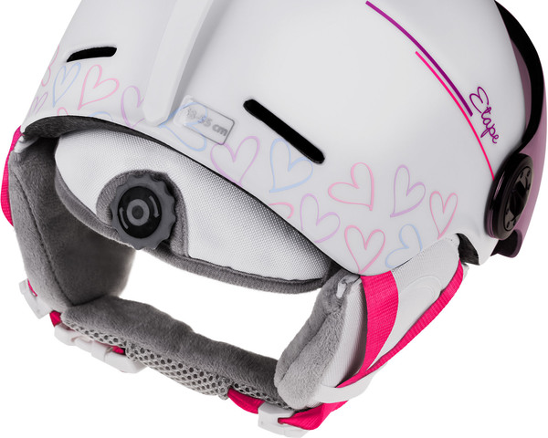 Dětská lyžařská helma Etape SPEEDY PRO bílá mat 2012490 25/26