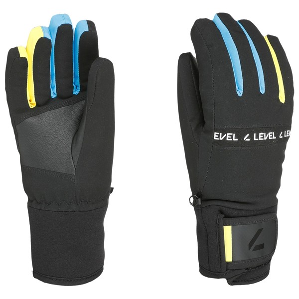 Dětské/Juniorské rukavice Level Comet JR 4139JG.43 PK Black 26/27