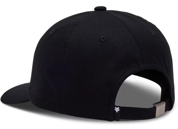 Kšiltovka Fox Wordmark Adjustable Hat Black/White 31637-018 25/26