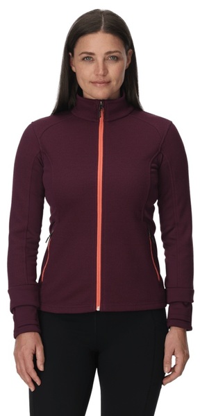 Dámský svetr Spyder Bandita Jacket Plum 38B485308-PLM 25/26