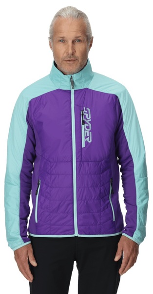 Pánská bunda Spyder Glissade Hybrid Jacket Deep Purple 38A053504-DPP 25/26