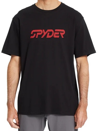 Triko Spyder Wordmark Blanks Short Sleeve Tee Black 38A351501-BLK 25/26