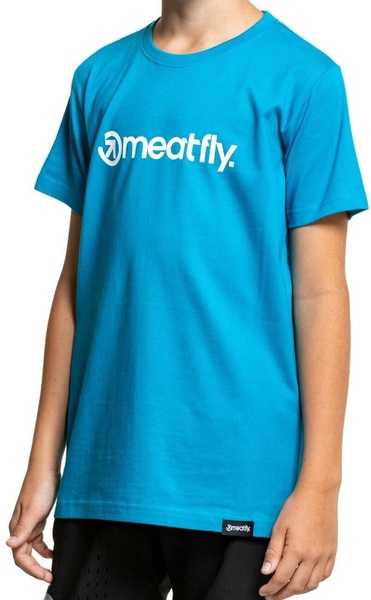 Dětské triko Meatfly Bart Ocean Blue 25/26