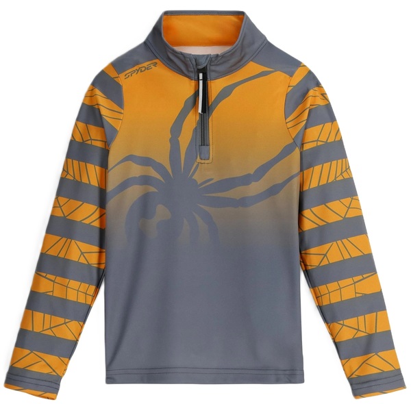 Dětský rolák Spyder Challenge 1/2 zip Orange Pop 38Y013500-POP 25/26