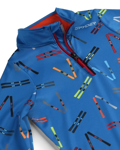 Dětský rolák Spyder International 1/2 zip Cobalt Fries 38Y013501-CBF 25/26