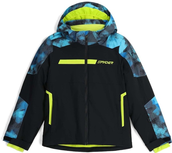 Dětská bunda Spyder Challenger Jacket Black 38SG075401-BLK 25/26