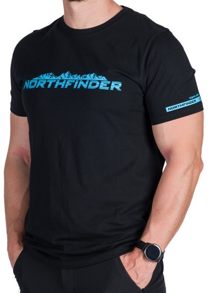 Pánské triko Northfinder Ferdinand TR-5000OR-269 Black 25/26