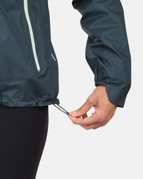 Dámská outdoorová bunda Kilpi HURRICANE-W Tmavě Zelená YL0102KIDGN 25/26