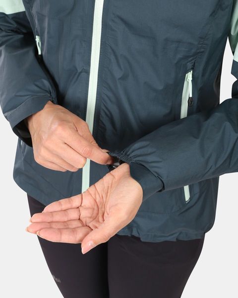 Dámská outdoorová bunda Kilpi HURRICANE-W Tmavě Zelená YL0102KIDGN 25/26