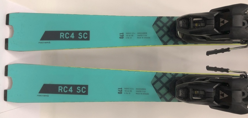 Lyže Fischer RC4 WC SC MT WS + RC4 RSX 12 PR (testovací lyže 2948) 24/25
