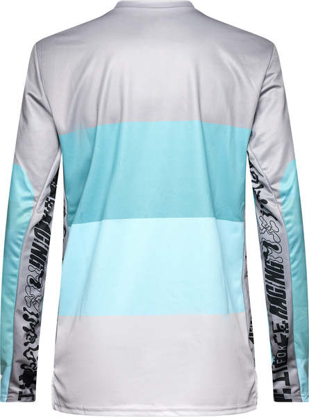 Pánský cyklo dres Fox Ranger LS Jersey Grid Steel Grey 33416-172 25/26