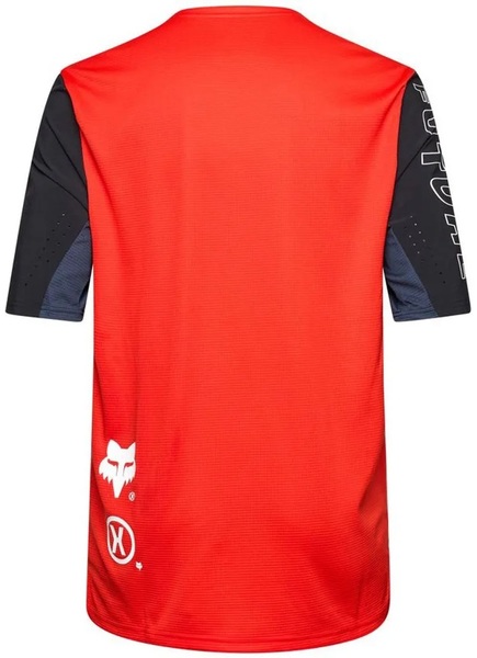 Pánský cyklistický dres FOX Defend SS Jersey Elevated Fluorescent Red 35585-110 25/26