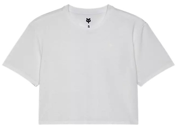 Dámské triko Fox W Forums Ss Tech Tee Crop White 33594-008 25/26